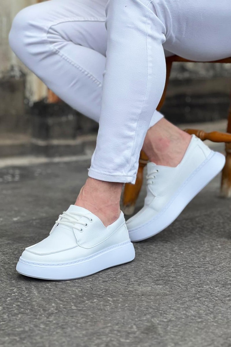 Erkek Günlük Ayakkabı - Beyaz - 508