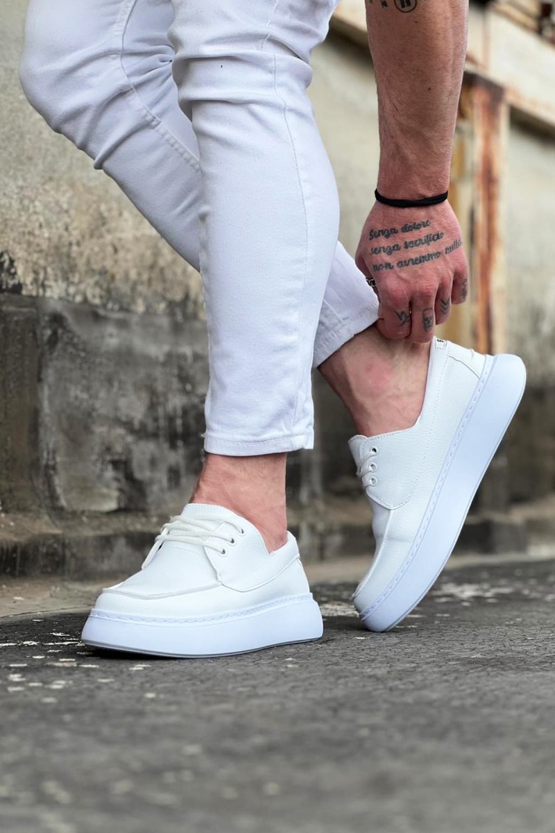 Erkek Günlük Ayakkabı - Beyaz - 508