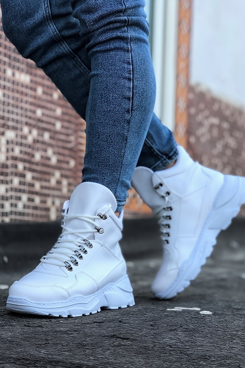 Erkek Spor Bot - Beyaz - 07