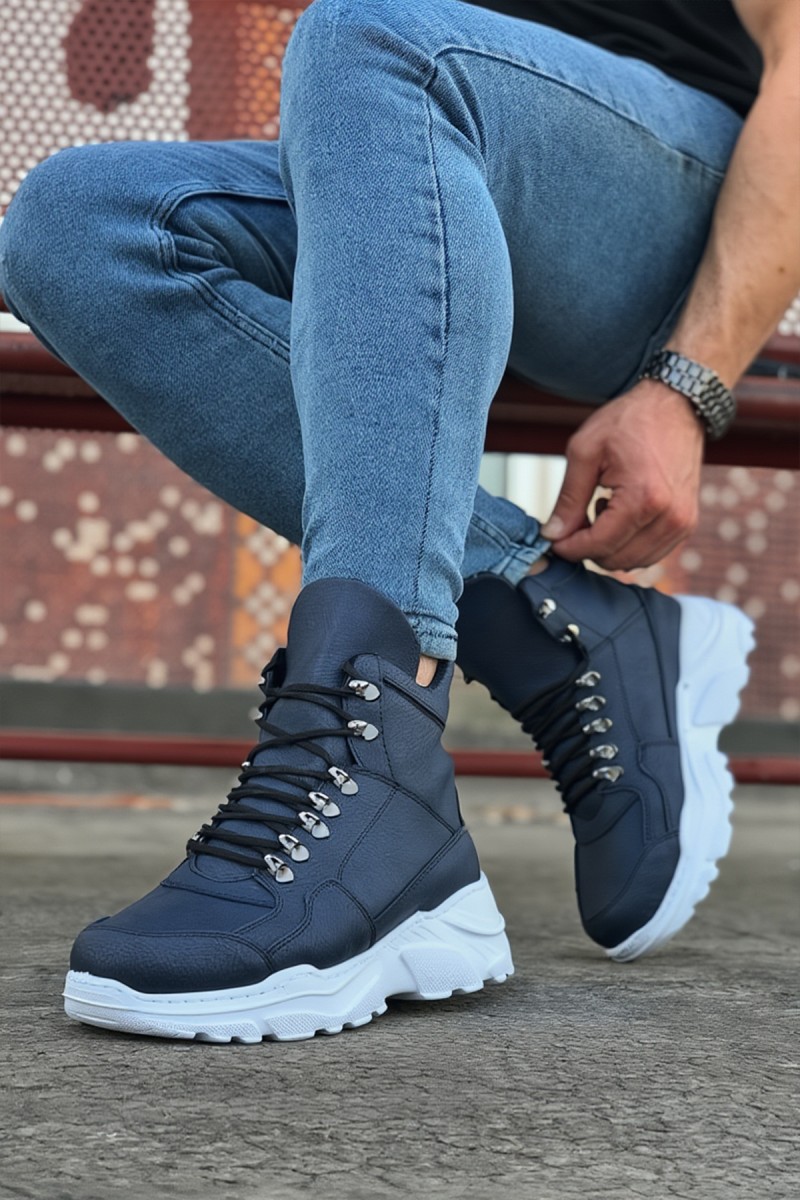 Erkek Bot - Lacivert - 07