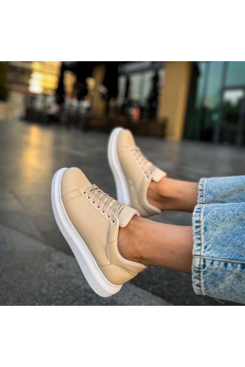 Kadın Sneaker - Bej - Apollo