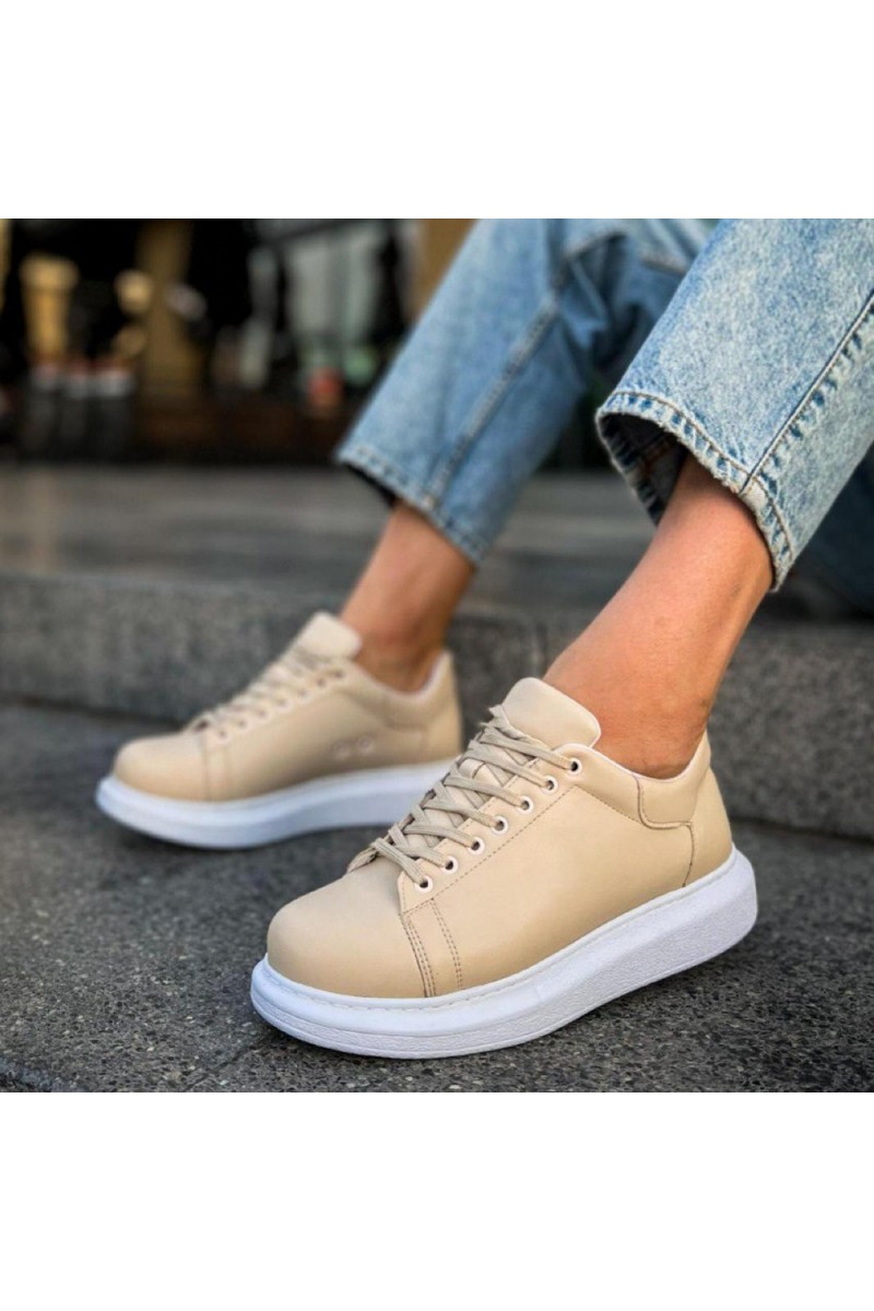 Kadın Sneaker - Bej - Apollo