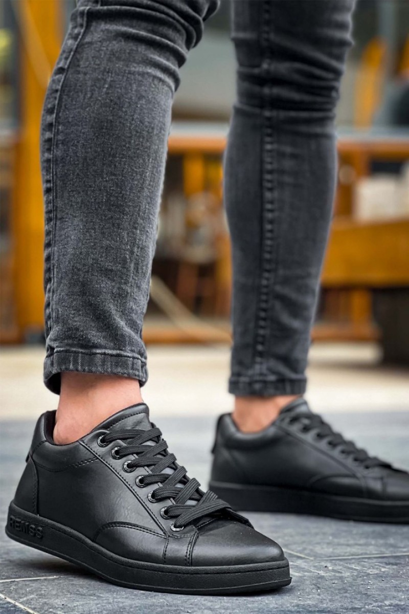 Mens Sneakers - Black - 611