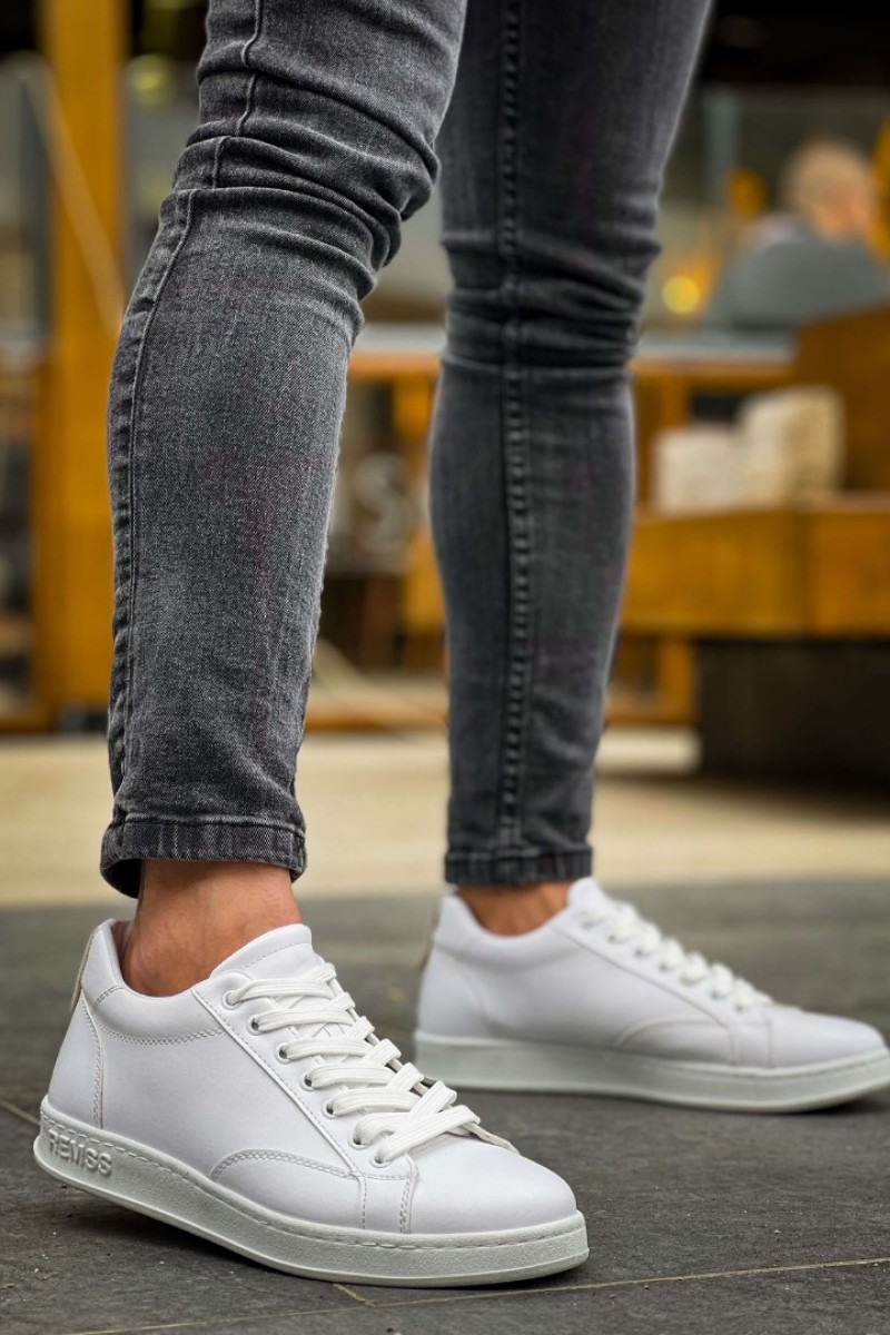 Mens Sneakers - White - 611