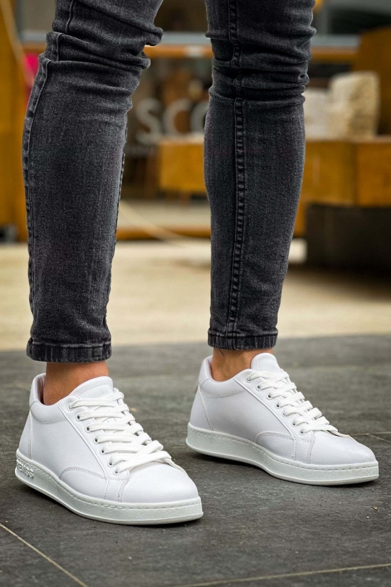 Mens Sneakers - White - 611
