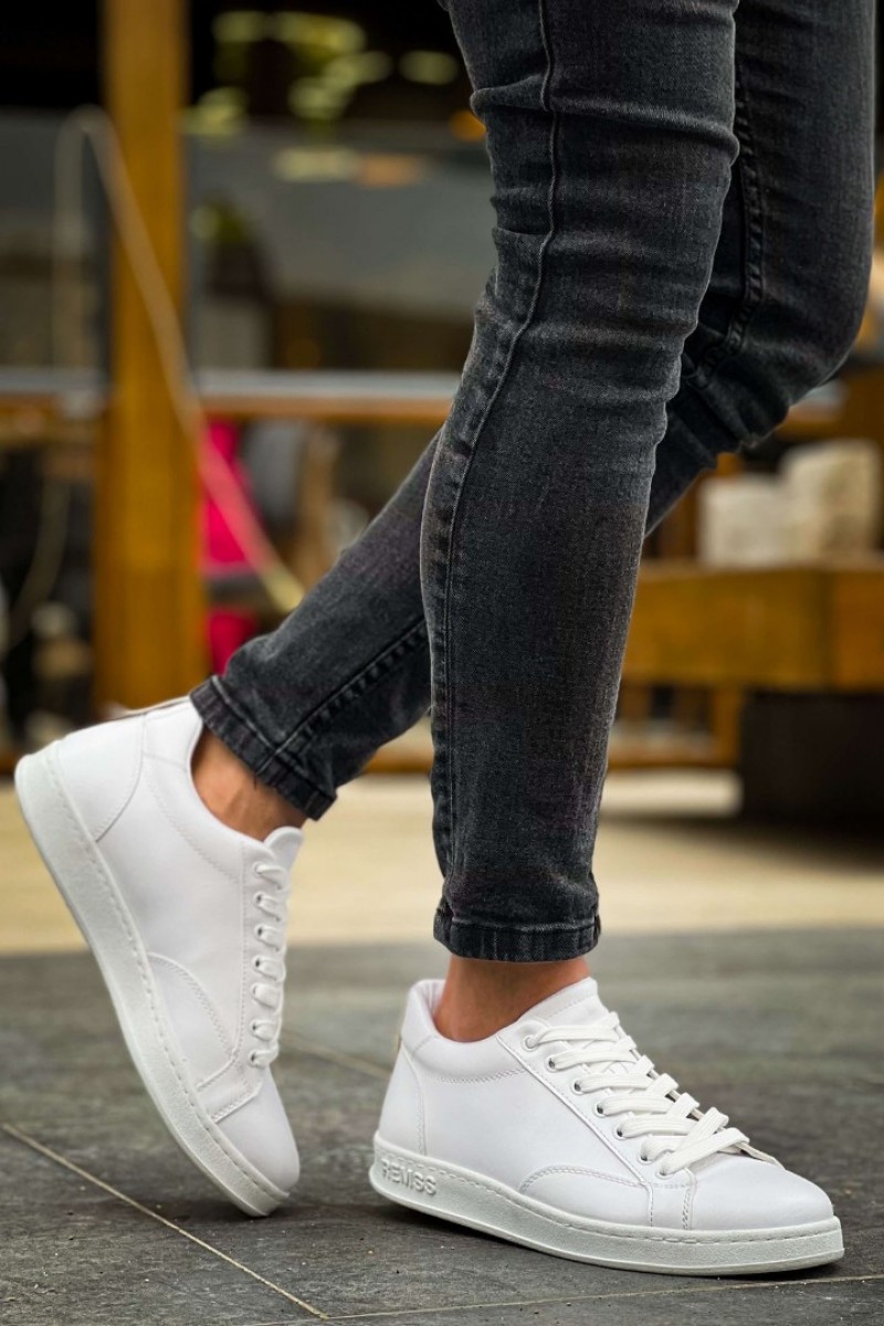 Mens Sneakers - White - 611