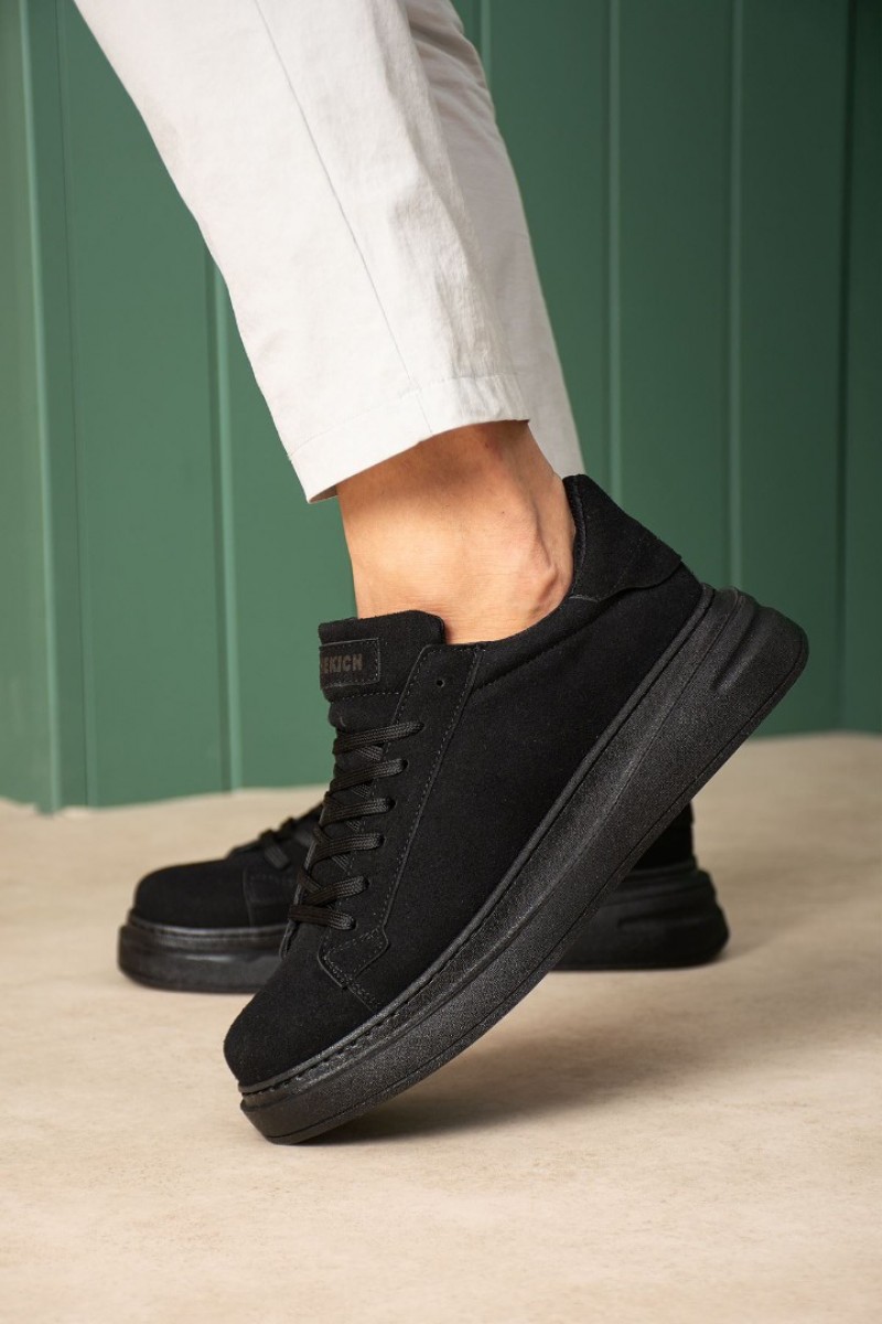 Erkek Sneaker - Siyah Süet - 2623