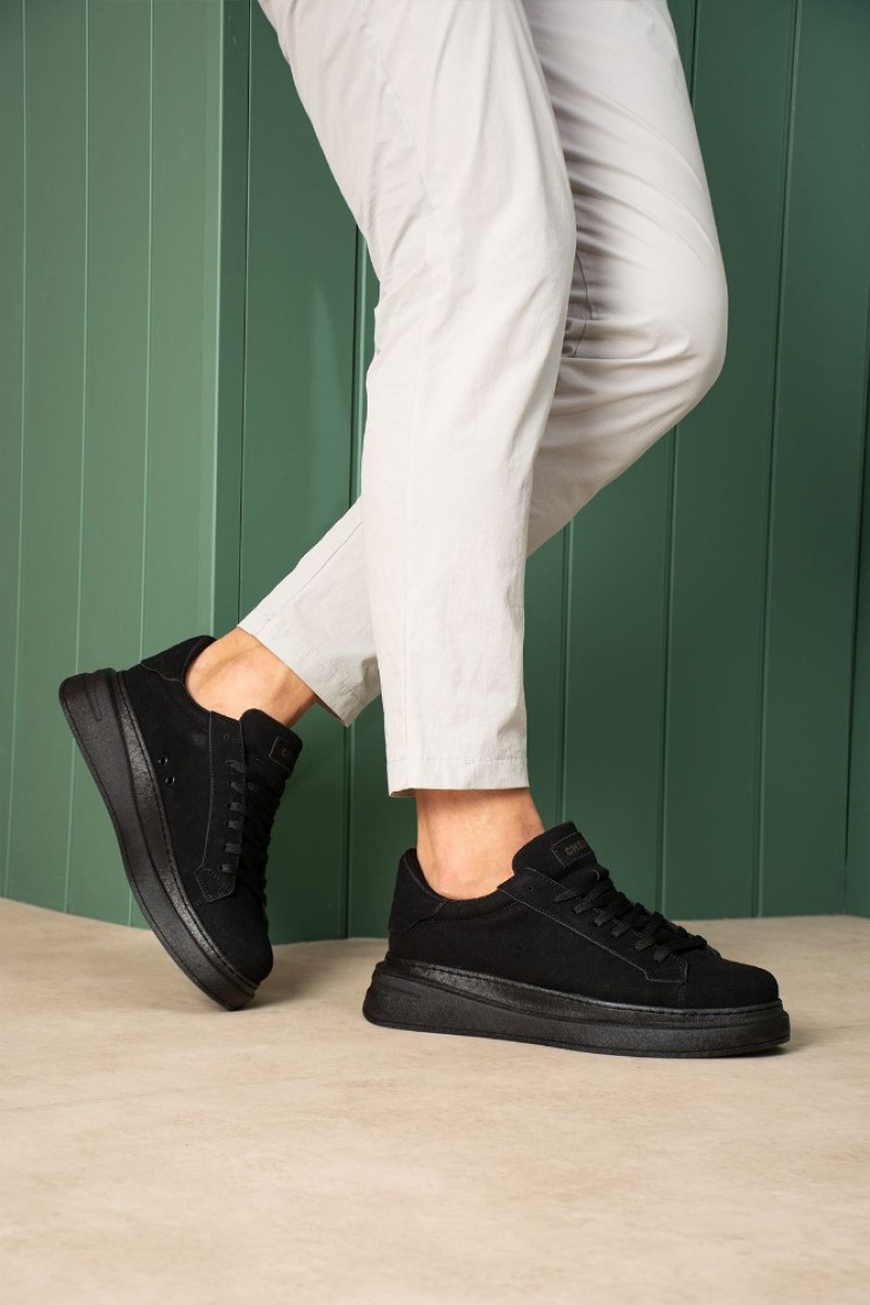 Erkek Sneaker - Siyah Süet - 2623