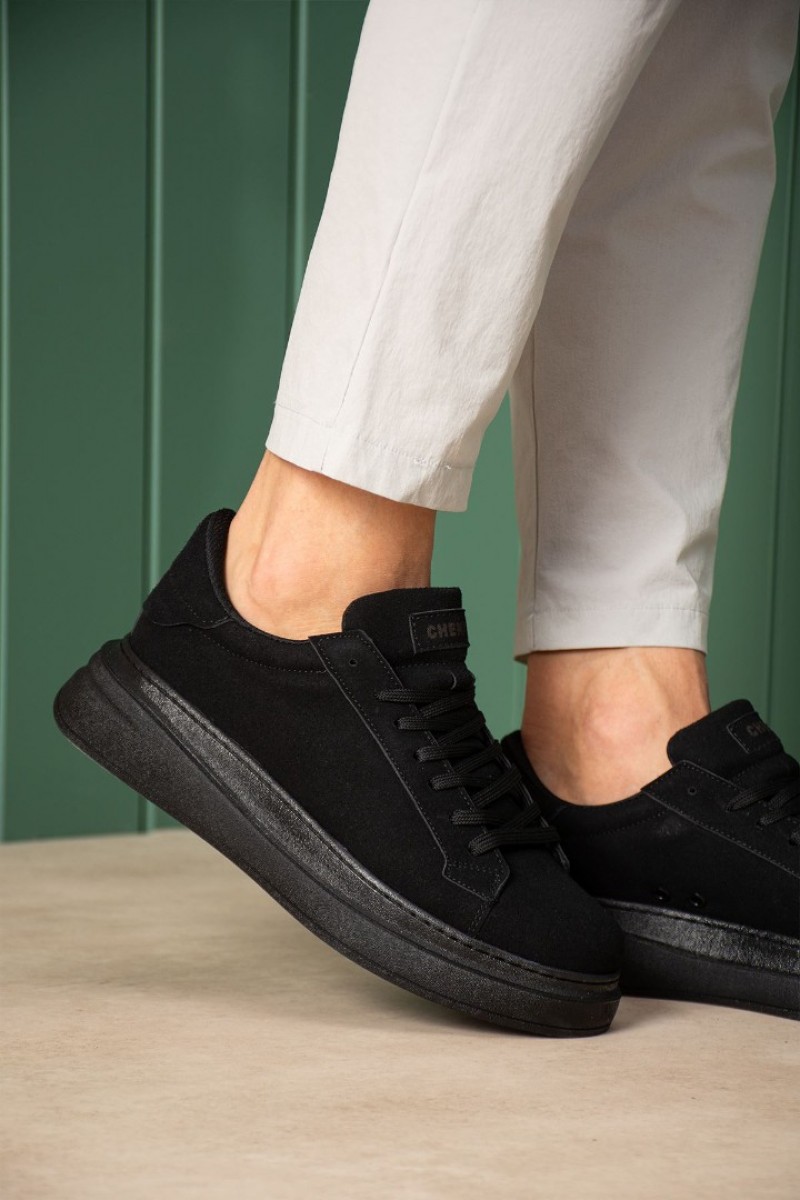 Erkek Sneaker - Siyah Süet - 2623