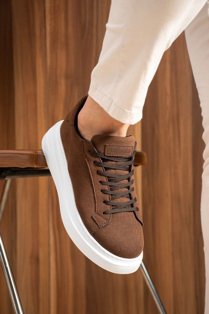 Erkek Sneaker - Kahverengi Süet - 2623
