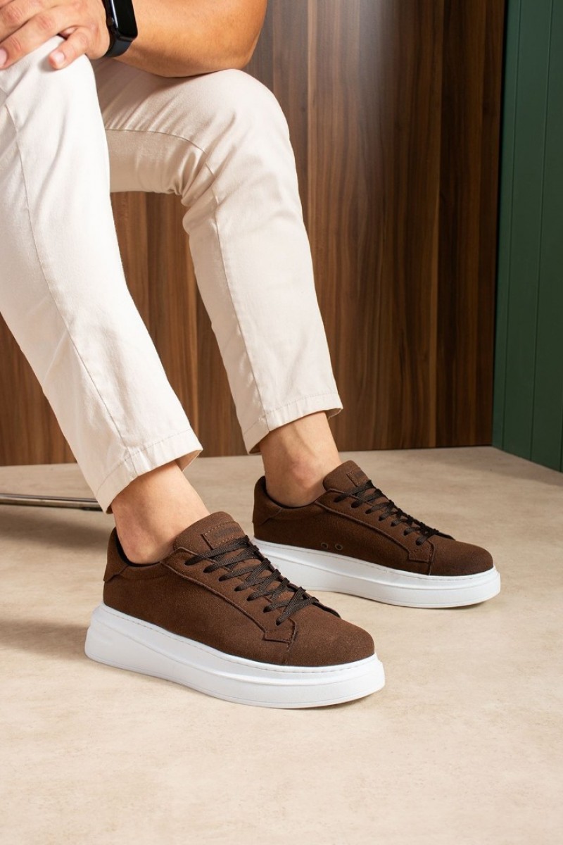 Erkek Sneaker - Kahverengi Süet - 2623