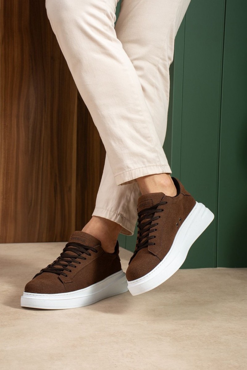 Erkek Sneaker - Kahverengi Süet - 2623