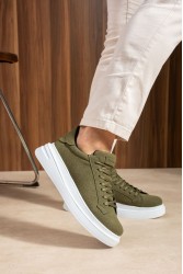 Erkek Sneaker - Haki Süet - 2623