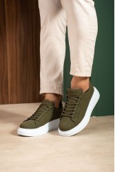 Erkek Sneaker - Haki Süet - 2623