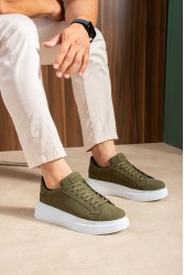 Erkek Sneaker - Haki Süet - 2623