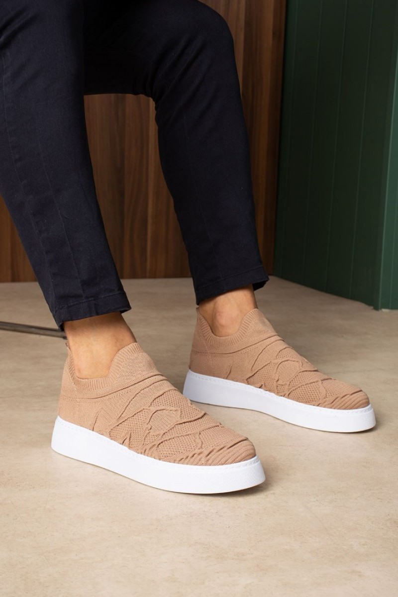 Erkek Sneaker - Kahverengi - 411