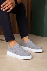 Erkek Sneaker - Gri - 411