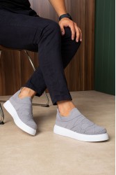 Erkek Sneaker - Gri - 411