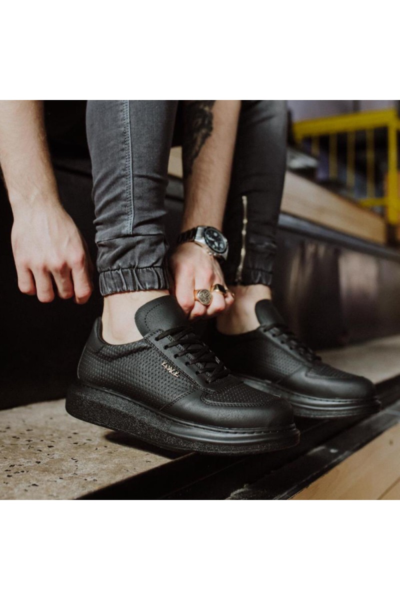 Erkek Sneaker - Siyah - 042