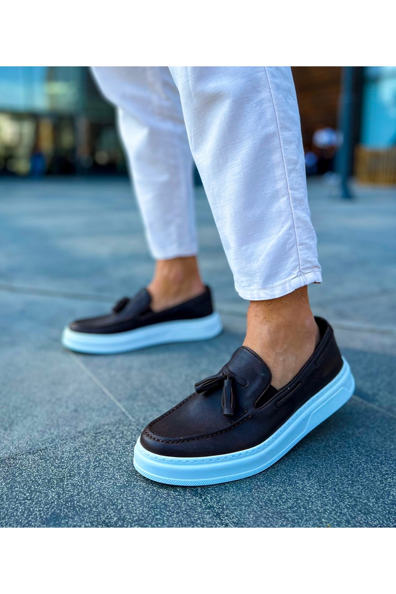 Erkek Klasik Ayakkabı - Kahverengi - 127