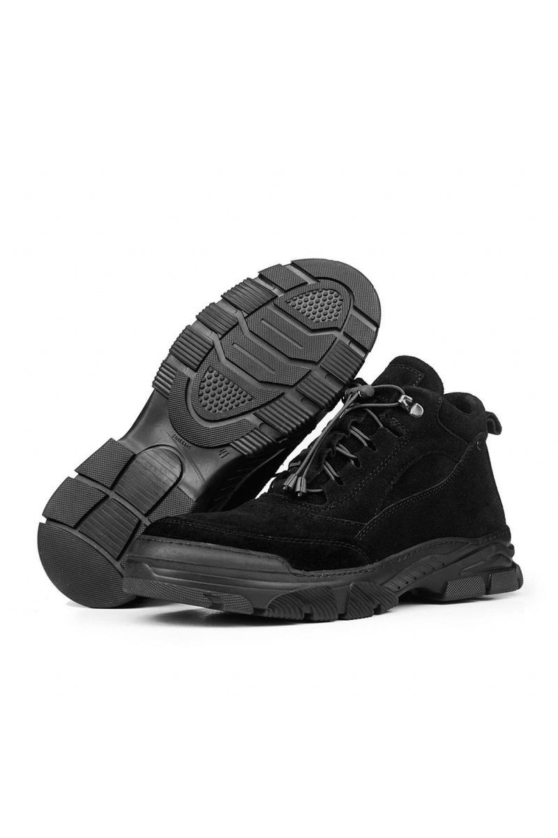 Erkek Bot - Siyah Süet - George