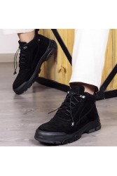 Erkek Bot - Siyah Süet - George