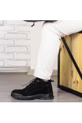 Erkek Bot - Siyah Süet - George