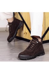 Erkek Bot - Kahverengi Süet - George