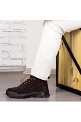 Erkek Bot - Kahverengi Süet - George