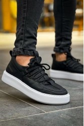 Erkek Sneaker - Siyah Beyaz - 159