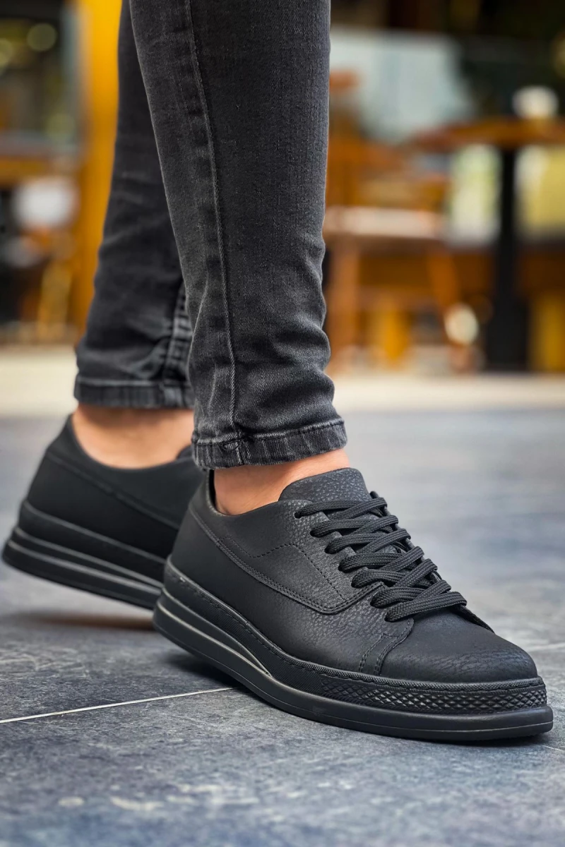 Erkek Sneaker - Siyah - 2401