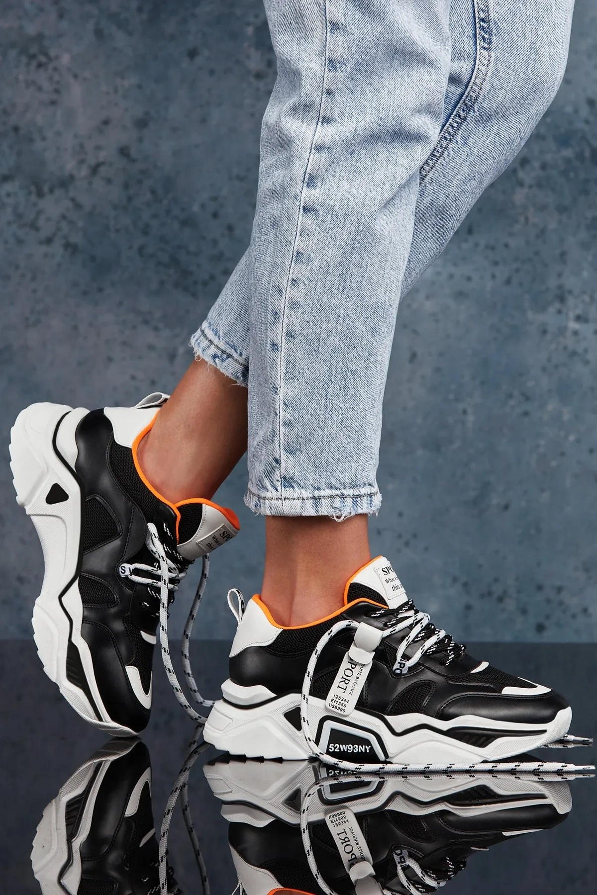 Kadın Sneaker - Siyah - DS.PMD239K2051