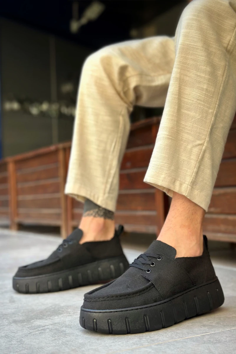 Erkek Günlük Ayakkabı - Siyah - 676