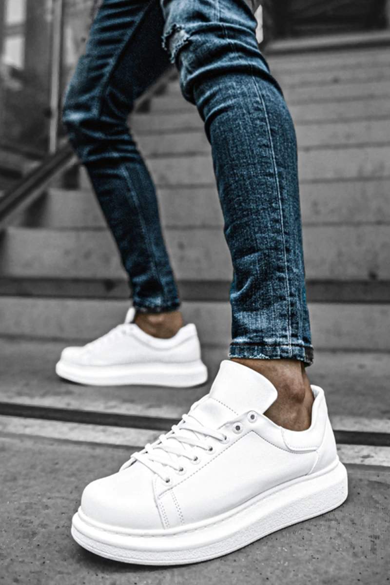 Erkek Sneaker - Beyaz - Apollo