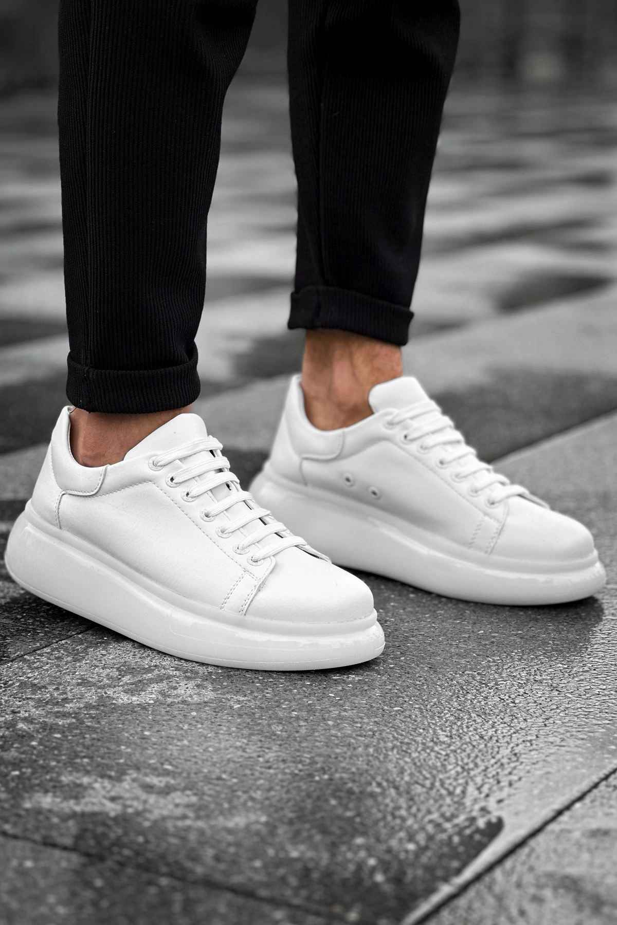Erkek Sneaker - Beyaz - 295