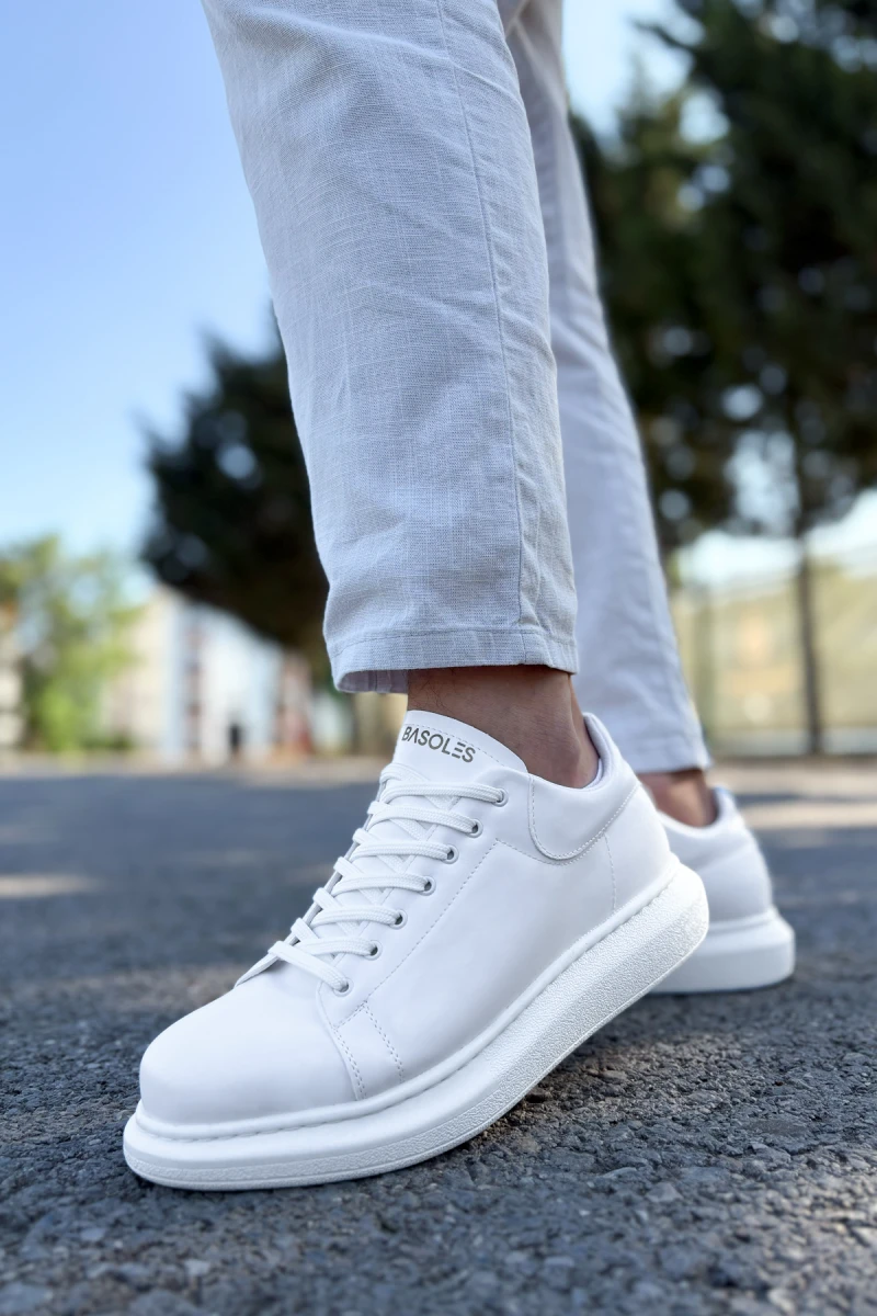 Erkek Sneaker - Beyaz - 044