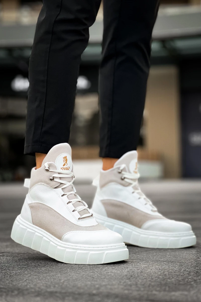 Erkek Spor Bot - Beyaz - 104