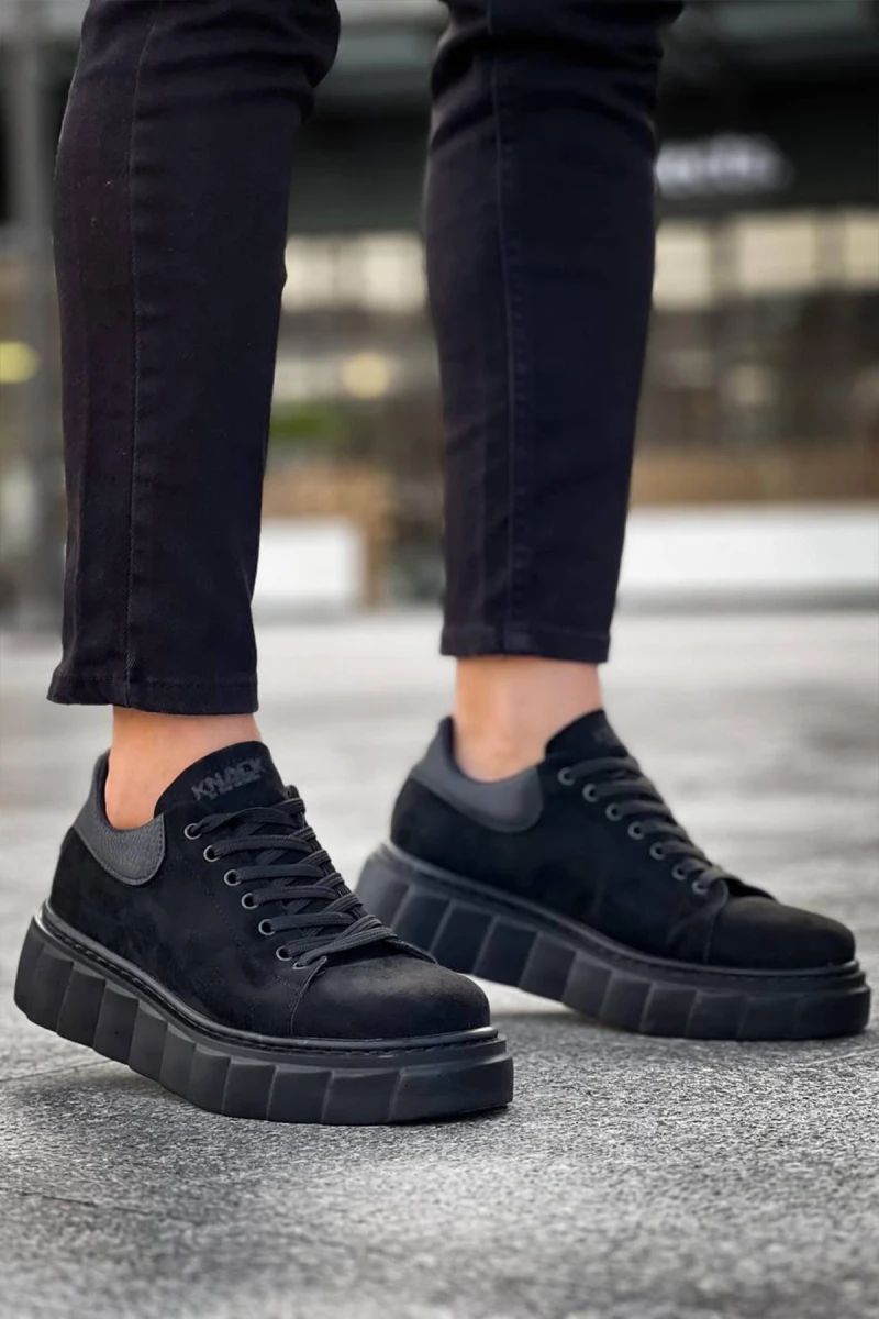 Erkek Sneaker - Siyah Süet - 144