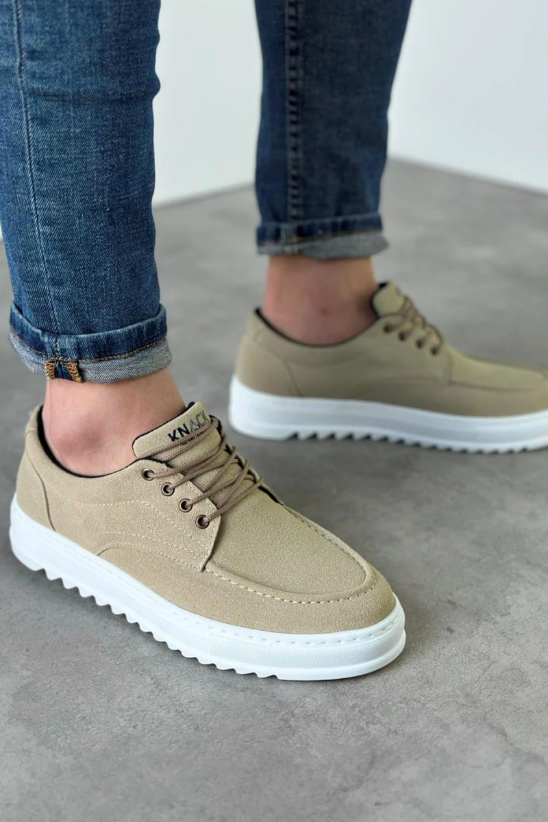 Erkek Günlük Ayakkabı - Bej - T12