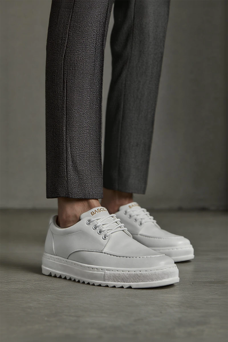 Erkek Günlük Ayakkabı - Beyaz - T12