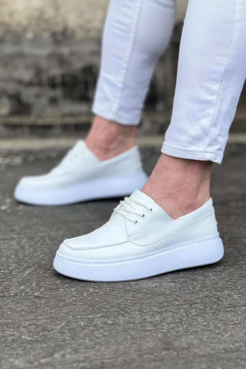 Erkek Günlük Ayakkabı - Beyaz - 508